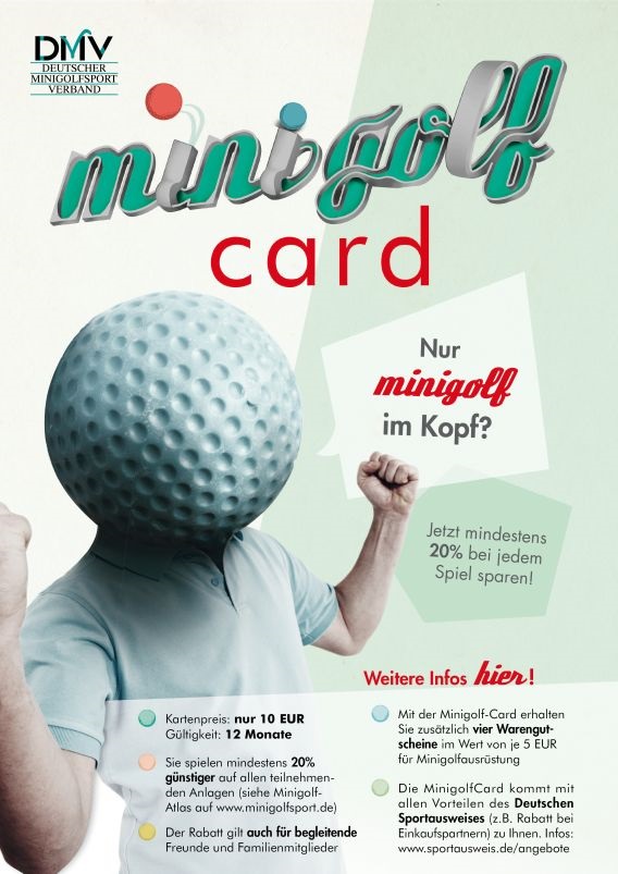 Minigolf-Card