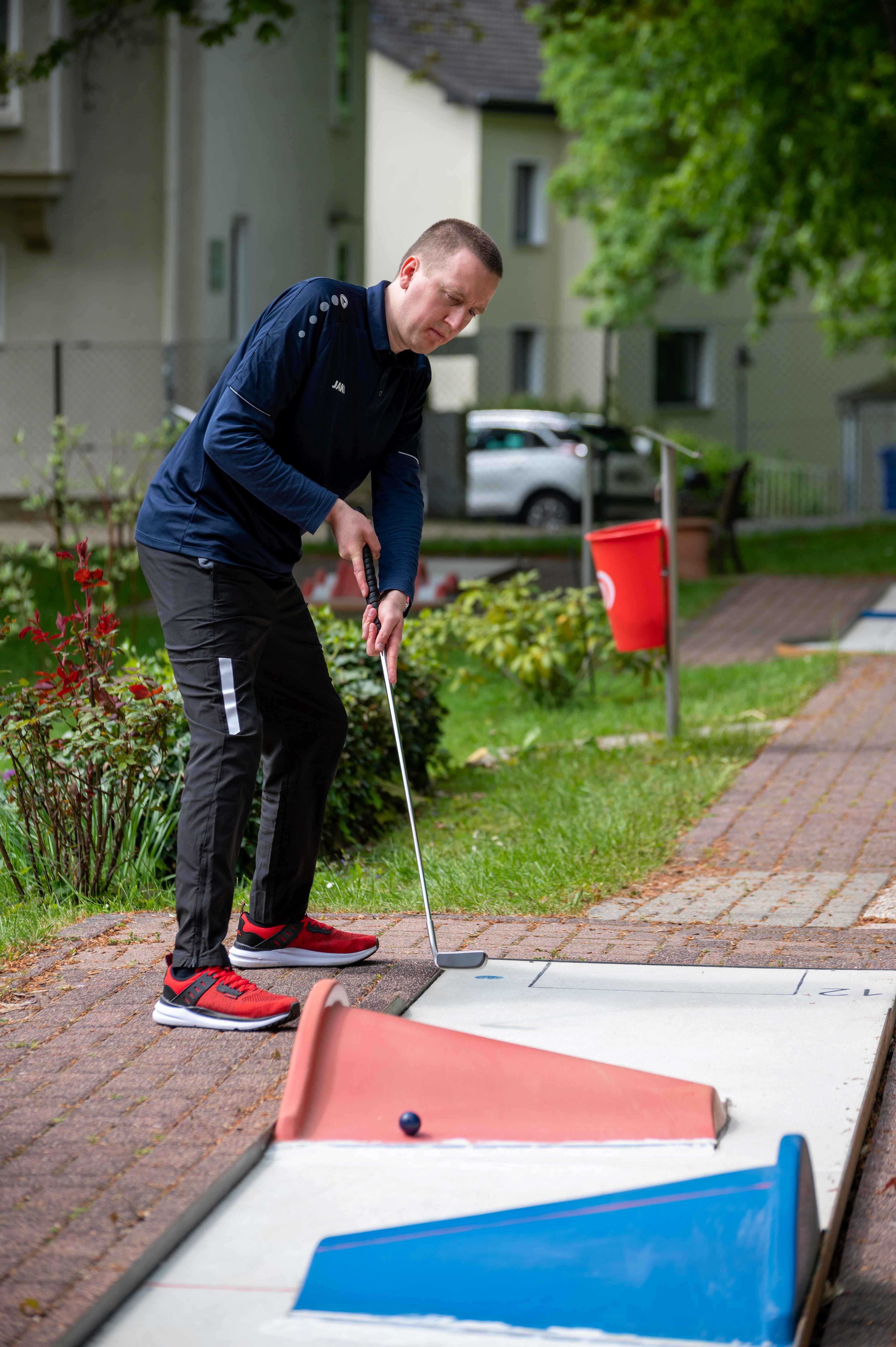 Christian Arendt am Stumpfen Kegel